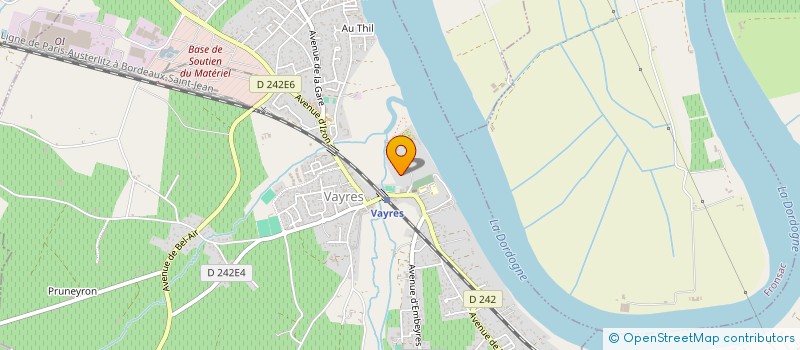 localisation de l'entreprise SARL GRIMAL ET FILS  VAYRES