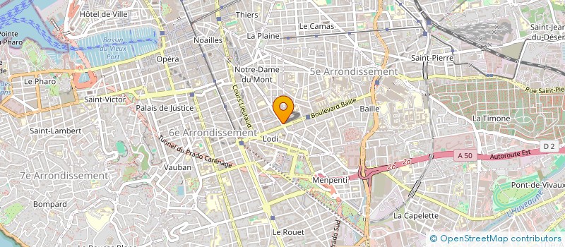 localisation de l'entreprise SARL GRISON à MARSEILLE
