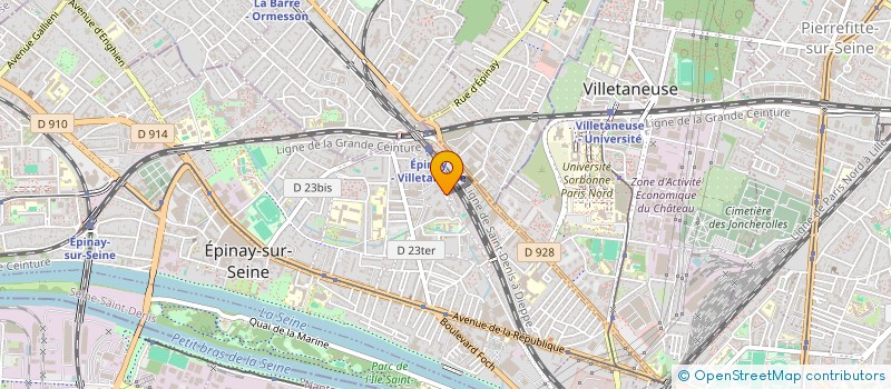 localisation de l'entreprise SARL GRIZOU 75 à EPINAY-SUR-SEINE