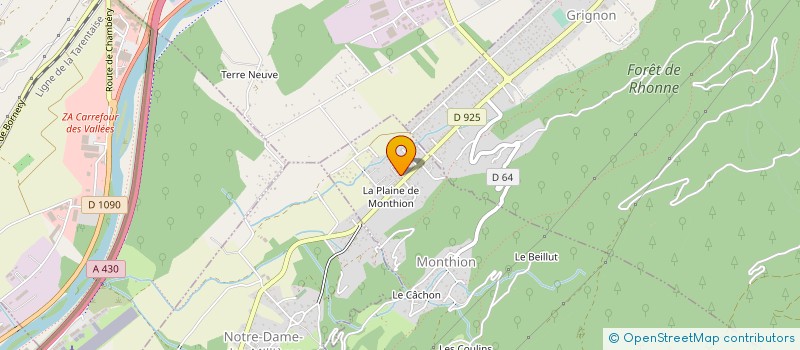 localisation de l'entreprise SARL GROLLIER à GRIGNON