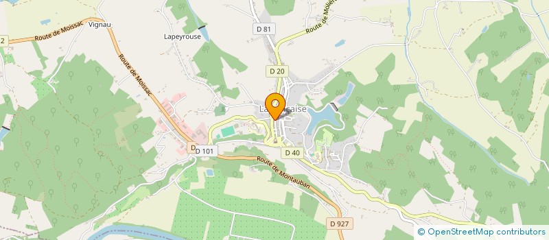 localisation de l'entreprise SARL GROS  LAFRANCAISE