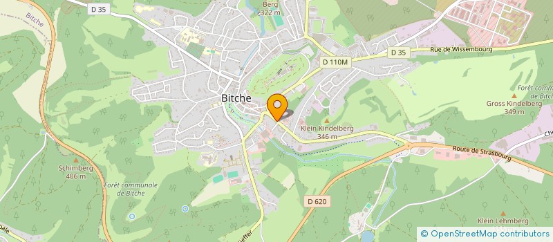 localisation de l'entreprise SARL GROSSE à BITCHE