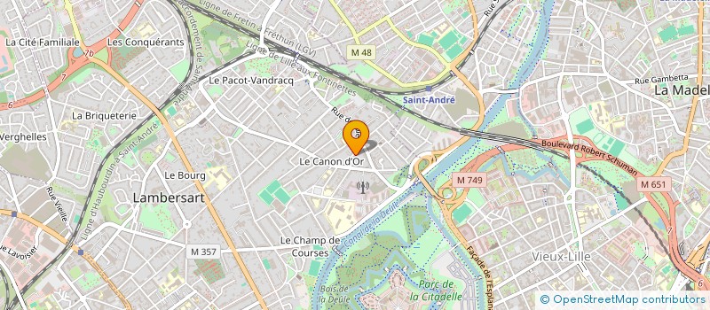 localisation de l'entreprise SARL GROSSOCORDONE à LAMBERSART