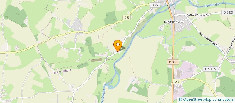 localisation de l'entreprise SARL GROUAS à BEAUMONT-SUR-SARTHE