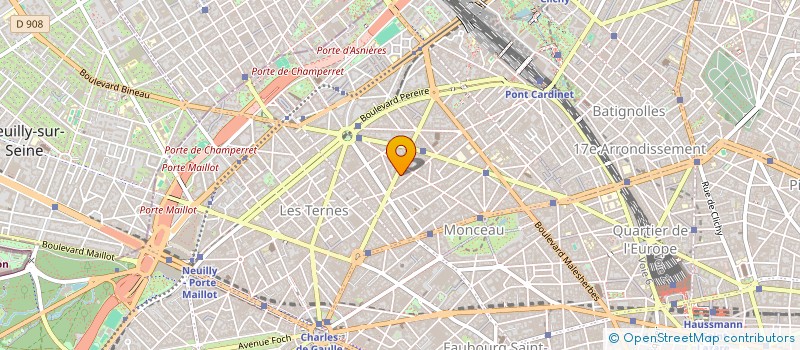 localisation de l'entreprise SARL GROUPE BATITERRE  PARIS