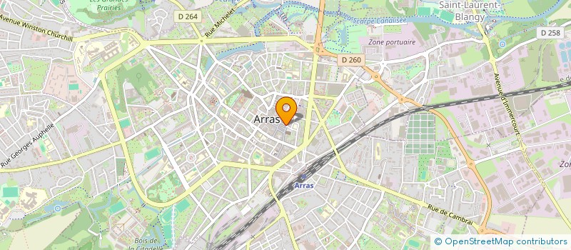 localisation de l'entreprise SARL GROUPE COLBERT à ARRAS