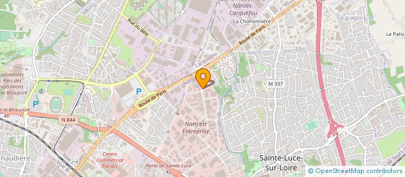 localisation de l'entreprise SARL GROUPE CREPINS ATLANTIQUE G.C.A. à NANTES