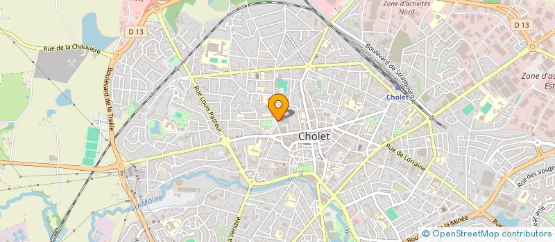 localisation de l'entreprise SARL GROUPE DELTIA à CHOLET