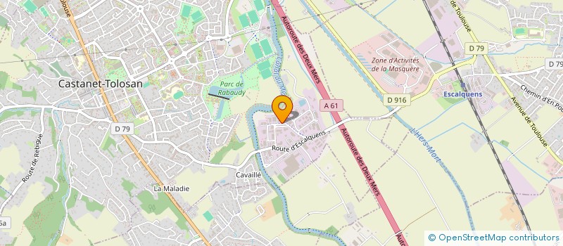 localisation de l'entreprise SARL GROUPE EPM à CASTANET-TOLOSAN