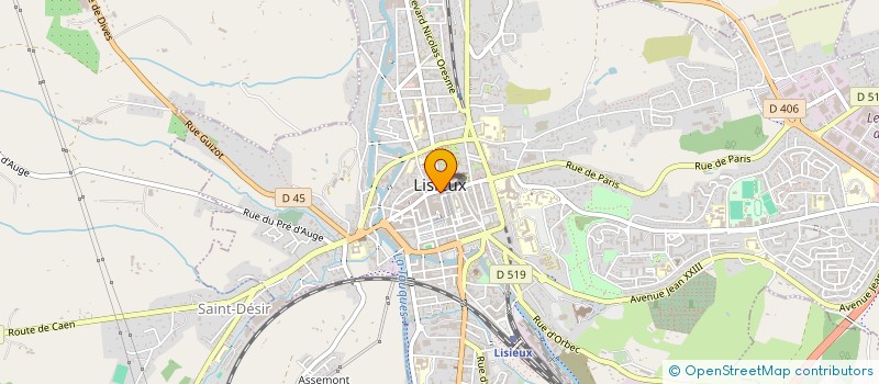 localisation de l'entreprise SARL GROUPE HAFTER  LISIEUX