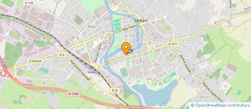 localisation de l'entreprise SARL GROUPE JAPALE à SEDAN