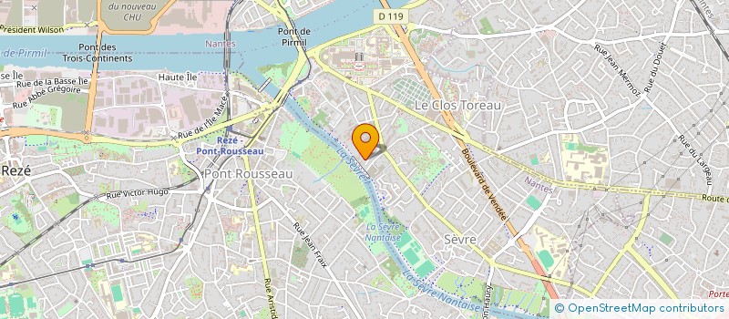 localisation de l'entreprise SARL GROUPE K.FR  NANTES