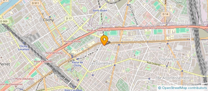 localisation de l'entreprise SARL GROUPE MULTISERVICE NOE RABE  PARIS