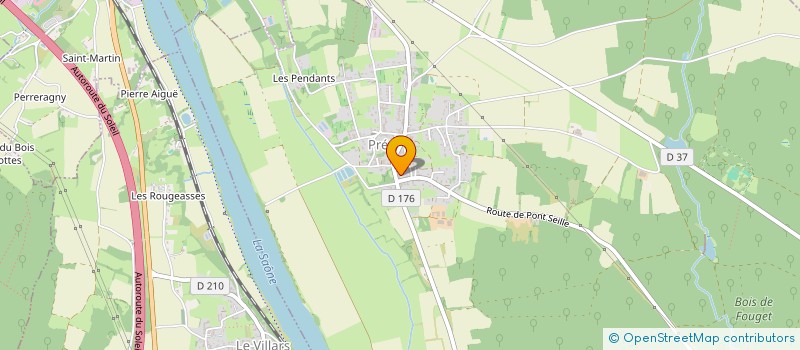 localisation de l'entreprise SARL GROUPE RAYNAUD  PRETY