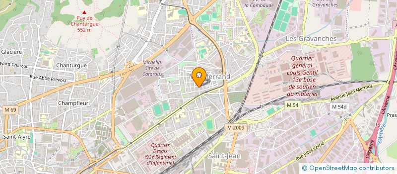 localisation de l'entreprise SARL GROUPE STAN à CLERMONT-FERRAND