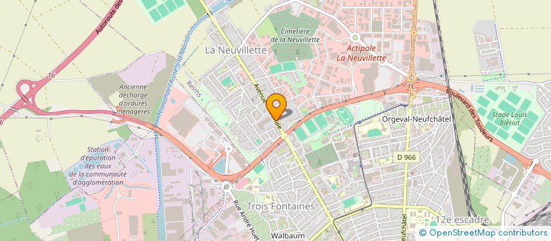 localisation de l'entreprise SARL GROUPE TBI à REIMS