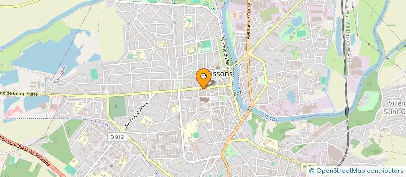 localisation de l'entreprise SARL GRYMONPREZ à SOISSONS