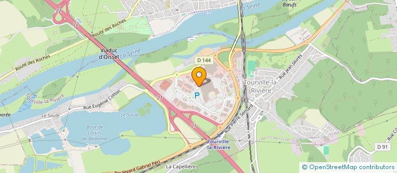 localisation de l'entreprise SARL GS à TOURVILLE-LA-RIVIERE