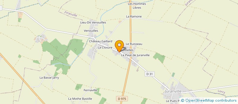 localisation de l'entreprise SARL GSD à JURANVILLE