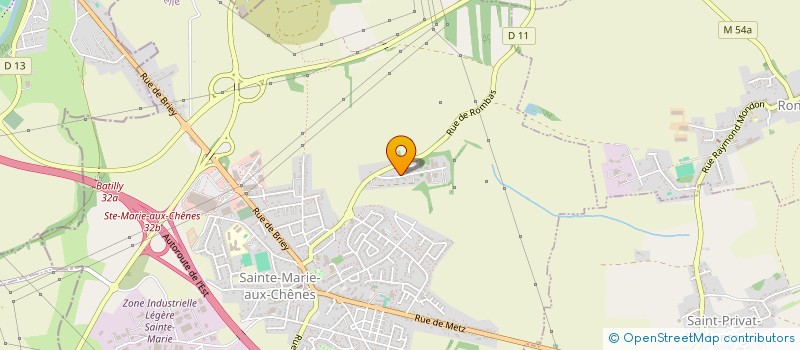 localisation de l'entreprise SARL GSE CONCEPT  SAINTE-MARIE-AUX-CHENES