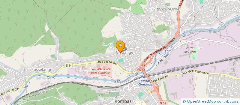 localisation de l'entreprise SARL GSI SECURITE  CLOUANGE