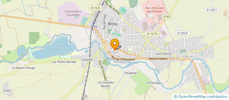 localisation de l'entreprise SARL GT CHARTRES à BROU