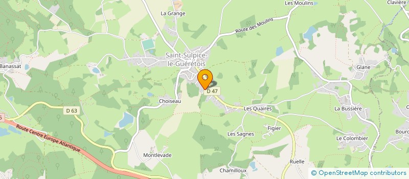 localisation de l'entreprise SARL GT PERFORMERS à SAINT-SULPICE-LE-GUERETOIS