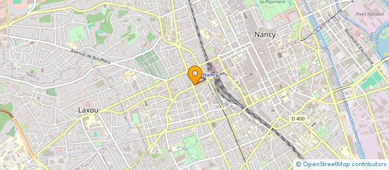 localisation de l'entreprise SARL GTHC à NANCY