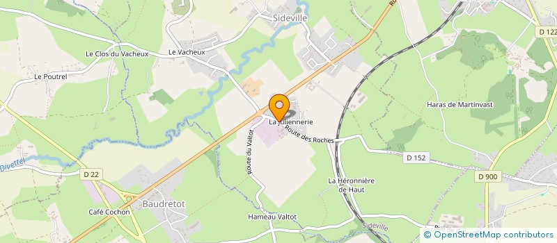 localisation de l'entreprise SARL GTP  SIDEVILLE