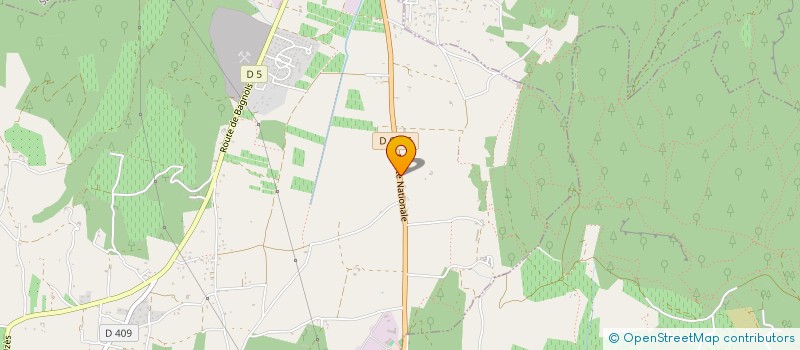 localisation de l'entreprise SARL GTRE  TRESQUES