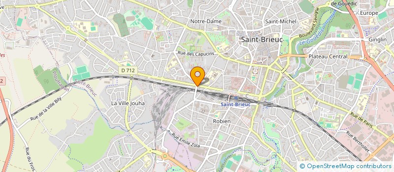 localisation de l'entreprise SARL GUEREMY à SAINT-BRIEUC