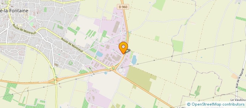 localisation de l'entreprise SARL GUERET CARRELAGE à DOUE-EN-ANJOU