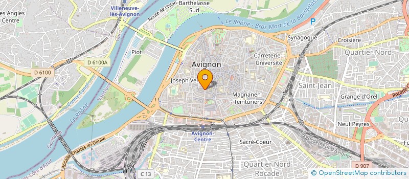 localisation de l'entreprise SARL GUERRAULT PIERRE DISTRIBUTION à AVIGNON