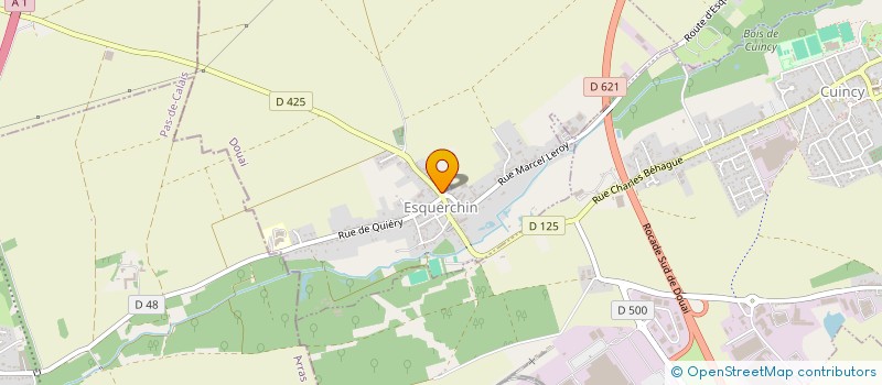 localisation de l'entreprise SARL GUGELOT-PRAT à ESQUERCHIN