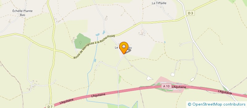 localisation de l'entreprise SARL GUICHARD à VOUILLE