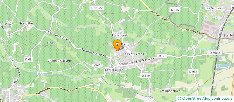 localisation de l'entreprise SARL GUICHARD  LANCIE