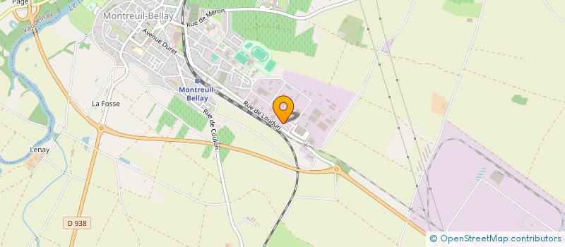 localisation de l'entreprise SARL GUICHARD AUTO  MONTREUIL-BELLAY