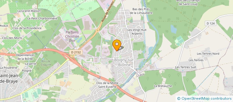 localisation de l'entreprise SARL GUICHARD PHILIPPE ELECTRICITE GENERALE à BOIGNY-SUR-BIONNE