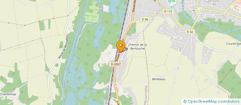 localisation de l'entreprise SARL GUICHARD RAGU à FONTENAY-SUR-LOING