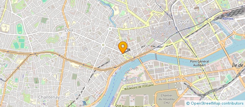 localisation de l'entreprise SARL GUICHETEAU HERY à NANTES