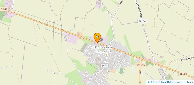 localisation de l'entreprise SARL GUIDET ET FILS à BEAUVOIS-EN-CAMBRESIS