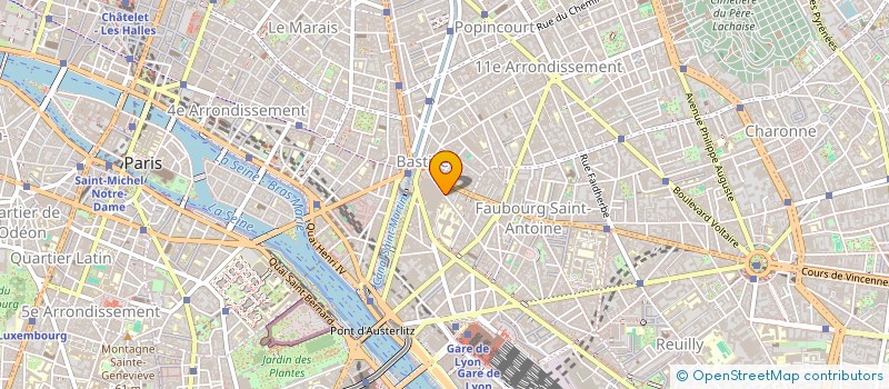 localisation de l'entreprise SARL GUIGON à PARIS