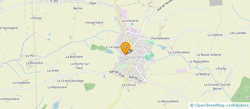 localisation de l'entreprise SARL GUILBAUD CHAUVEAU à CHEMILLE-EN-ANJOU