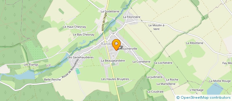 localisation de l'entreprise SARL GUILBEL à TOUROUVRE AU PERCHE