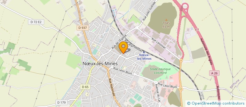 localisation de l'entreprise SARL GUILBERT JULIEN à NŒUX-LES-MINES