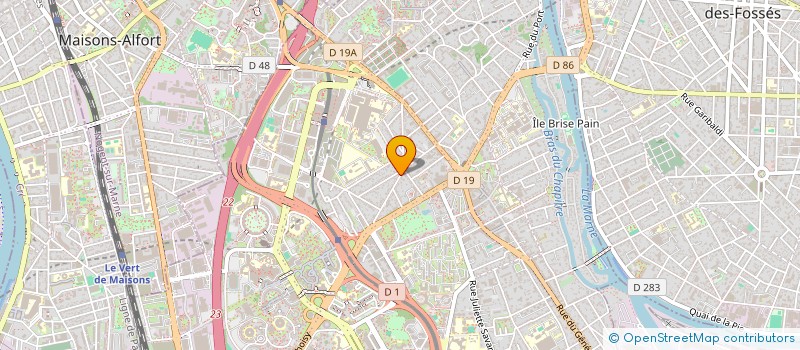 localisation de l'entreprise SARL GUILHEM ANDRE NICOLAI ASSURANCES CONSEILS  CRETEIL