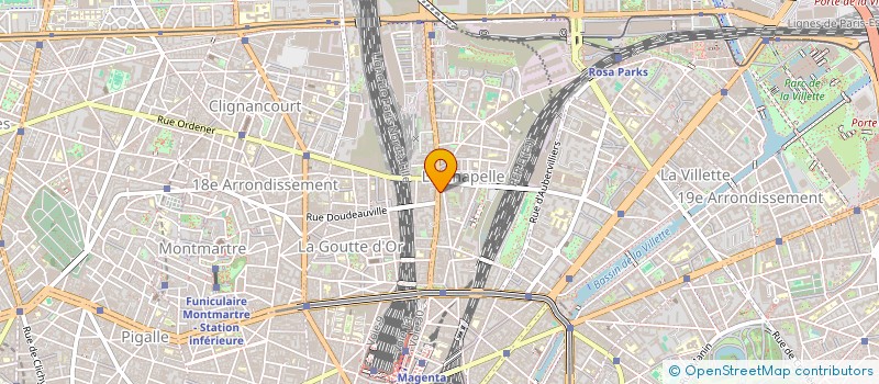 localisation de l'entreprise SARL GUILLAUME GOINEAU  PARIS