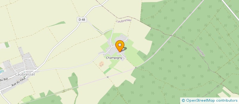 localisation de l'entreprise SARL GUILLAUME JMB  LAUBRESSEL