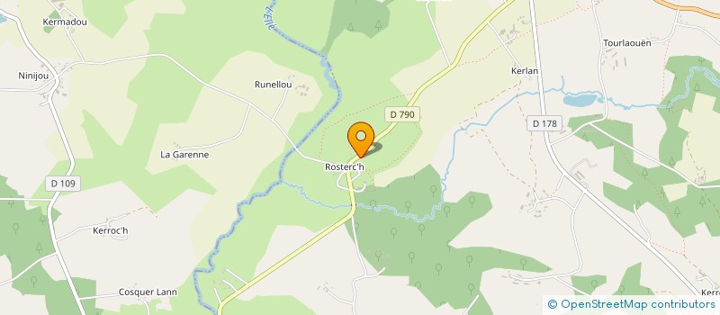 localisation de l'entreprise SARL GUILLEMOT ET ASSOCIES  PLOURAY