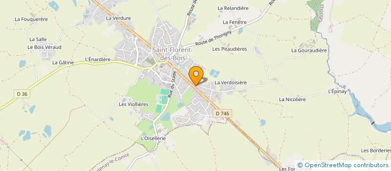 localisation de l'entreprise SARL GUILLET JOGUET à RIVES DE L'YON
